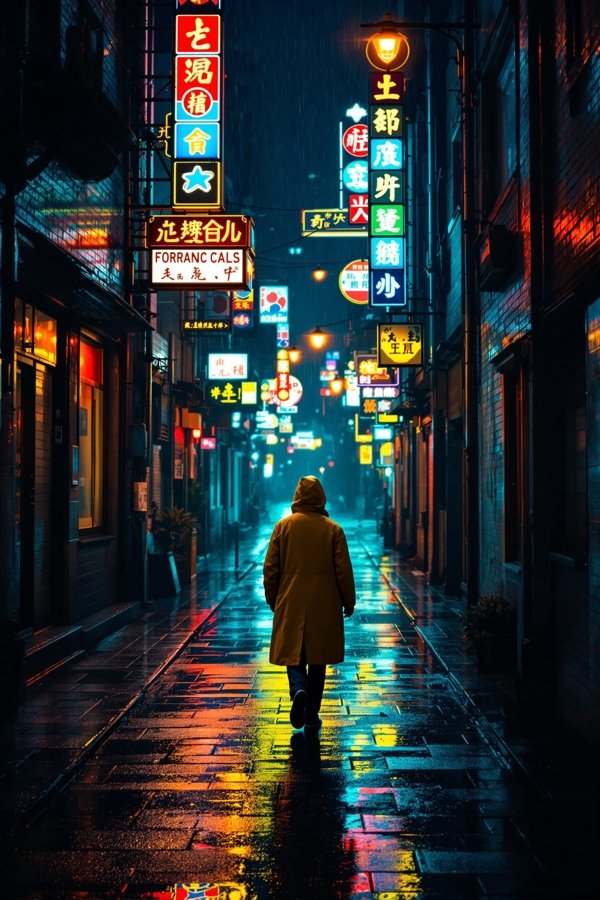 霓虹缝隙 电影海报